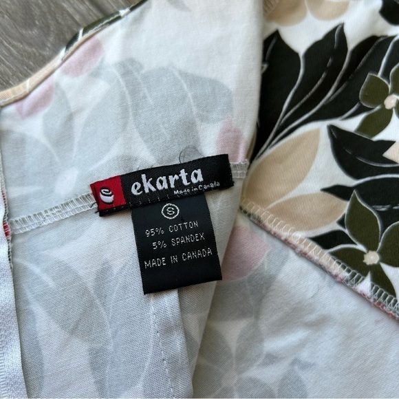 Ekarta  Floral Self Tie Strappy Summer Dress - Picture 5 of 13